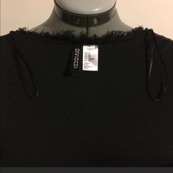 Black Teddy Furry Jacket Sweater H&M - Picture 4 of 4